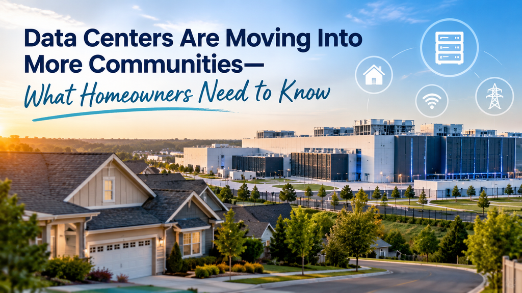Data Centers Are Moving Into More Communities—What Homeowners Need to Know