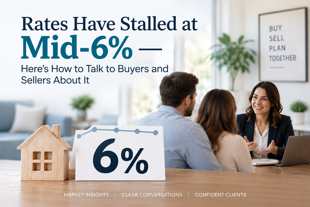 Mortgage Rates Stall Near 6.7%: What Buyers & Sellers Should Know